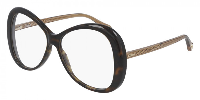 Chloe アイウェア ラウントフレム メカネ CH0172O 001 Chloe CH0172O - 003 Nude | Eyeglasses Woman