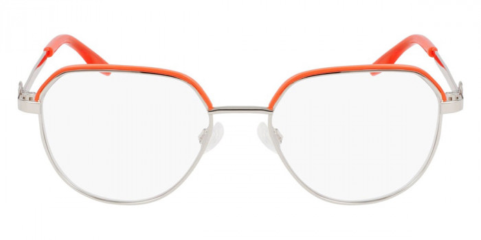 Converse™ CV1028 045 51 - Shiny Silver/Vermillion Red