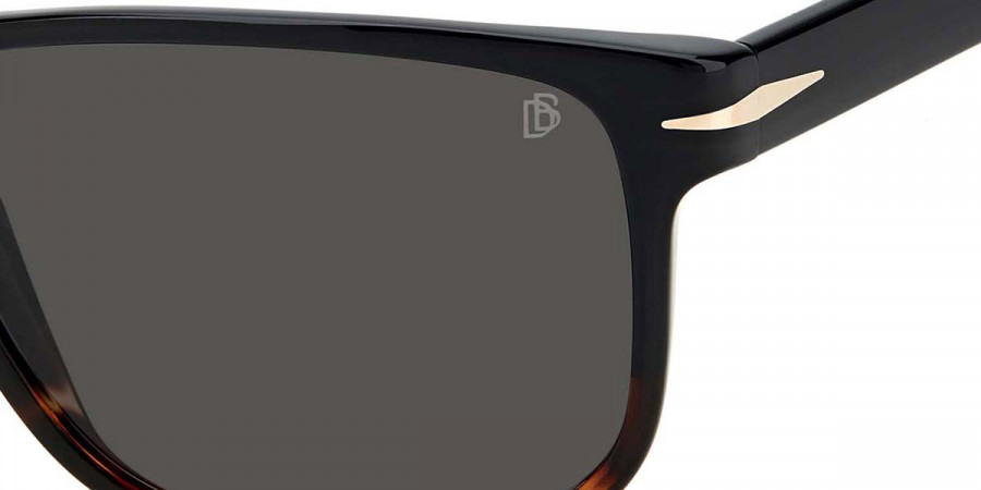 Color: Black Horn (037NIR) - David Beckham DBEDb1060/S037NIR57