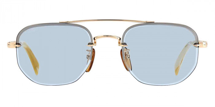 David Beckham™ DB 1078/S 0IDAQZ 53 - Gold Beige Horn