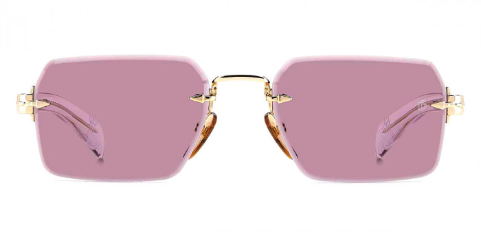 David Beckham™ DB 7109/S 0LOJ4S 56 - Gold Crystal