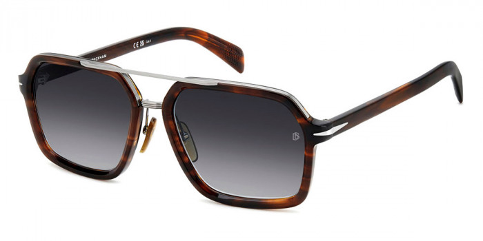 David Beckham™ DB 7128/S 06C59O 58 - Brown Horn Ruthenium