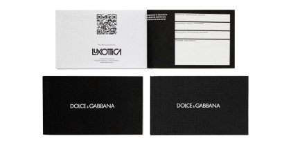 Certificate of Authenticity from Dolce & Gabbana™