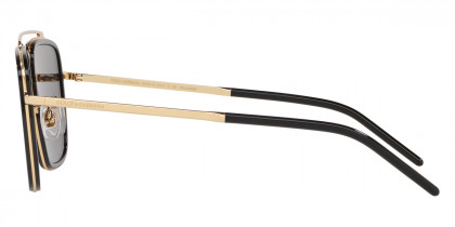Dolce & Gabbana™ Madison DG2220 02/81 57 Gold/Black Sunglasses