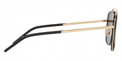 Dolce & Gabbana™ Madison DG2220 02/81 57 Gold/Black Sunglasses