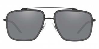 Color: Matte Black/Transparent Gray (11066G) - Dolce & Gabbana DG222011066G57