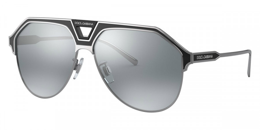 Color: Gunmetal/Black Matte (12776G) - Dolce & Gabbana DG225712776G60