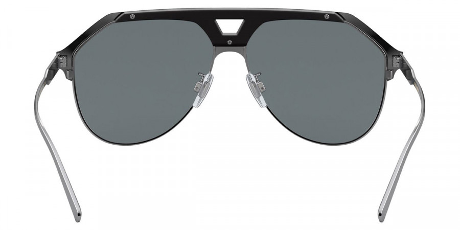 Color: Gunmetal/Black Matte (12776G) - Dolce & Gabbana DG225712776G60