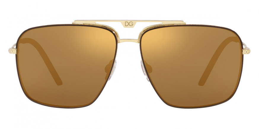 Dolce & Gabbana™ Slim DG2264 02/73 61 - Gold/Brown