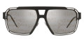 Matte Black / Gray Silver/Gold Graffiti