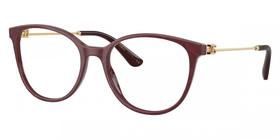 Color: Lace Bordeaux/Gold (3442) - Dolce & Gabbana DG3363344254