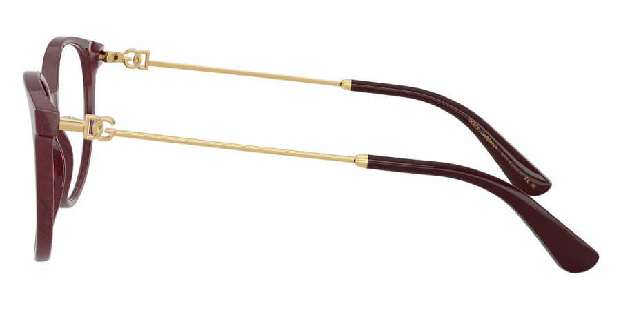 Color: Lace Bordeaux/Gold (3442) - Dolce & Gabbana DG3363344254