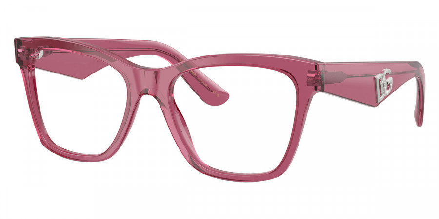 Color: Transparent Bordeaux (3211) - Dolce & Gabbana DG3374321153