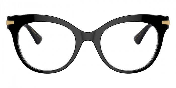 DOLCE & GABBANA™ DG3392 3299 52 - Black on Leo/Gold