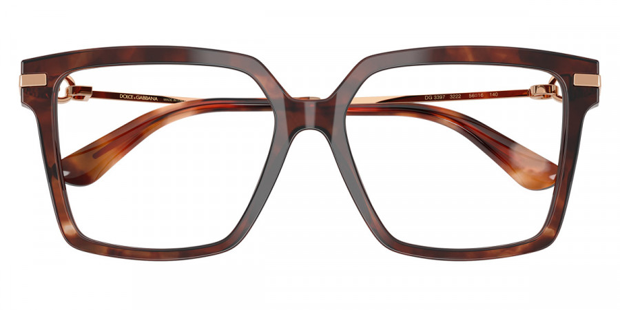 Color: Havana/Rose Gold (3222) - Dolce & Gabbana DG3397322254