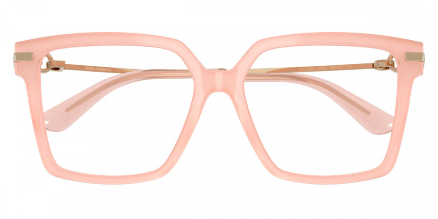 Color: Milky Pink/Pale Gold (3436) - Dolce & Gabbana DG3397343654