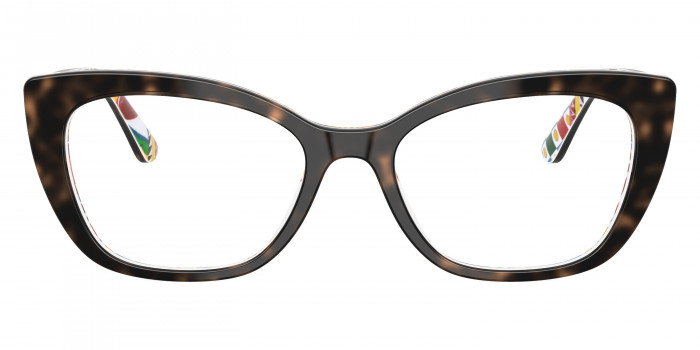 DOLCE & GABBANA™ DG3398 3217 52 - Havana on White Barrow