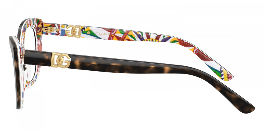 Color: Havana on White Barrow (3217) - Dolce & Gabbana DG3398321752