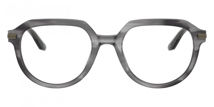 DOLCE & GABBANA™ DG3402 3449 52 - Striped Gray/Dark Gray