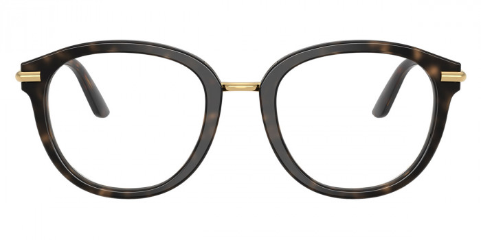 DOLCE & GABBANA™ DG3410 3217 50 - Havana on White Barrow/Gold