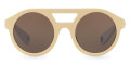 Beige / Light Blue / Brown