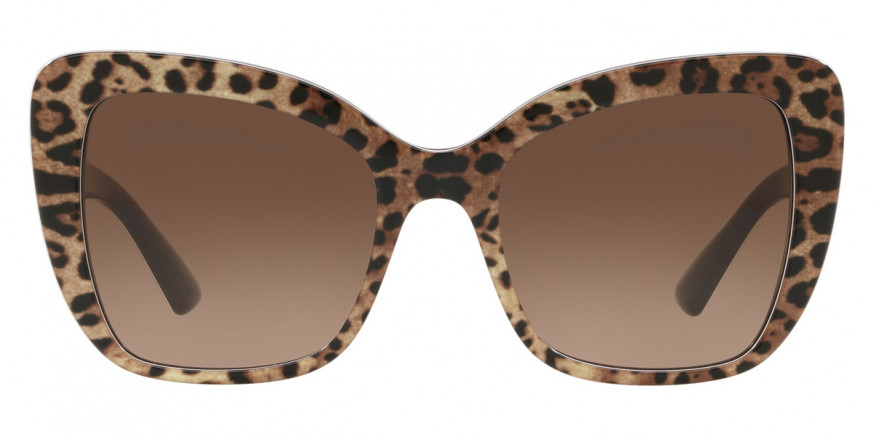 Dolce & Gabbana™ Print Family DG4348 316313 54 - Leopard Brown on Black