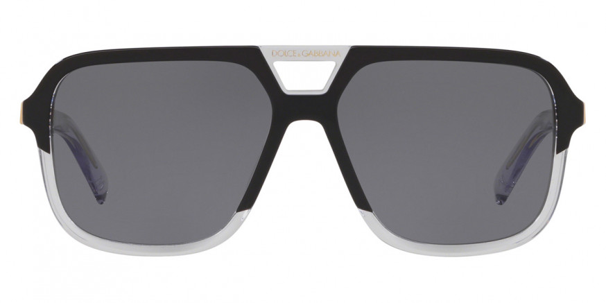 Dolce & Gabbana™ DG4354 501/81 58 - Top Black on Crystal