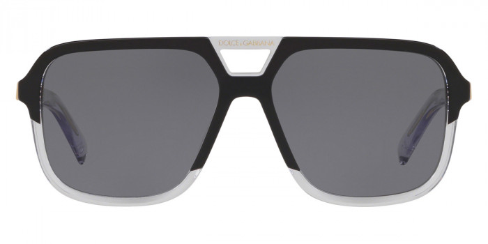 DOLCE & GABBANA™ DG4354 501/81 58 - Top Black on Crystal