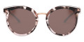 Top Transparent Pink / Madreperla Pink / Brown Mirrored Silver Int Violet