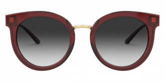 Color: Transparent Red (550/8G) - Dolce & Gabbana DG4371550/8G52