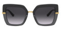 Black on Transparent Black / Light Gray Gradient Black