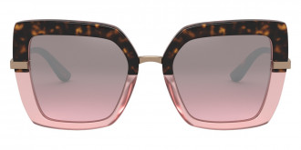 Color: Top Havana on Opaline Pink (32487E) - Dolce & Gabbana DG437332487E52