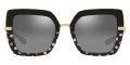Black/Pois / Gray Mirrored Silver Gradient