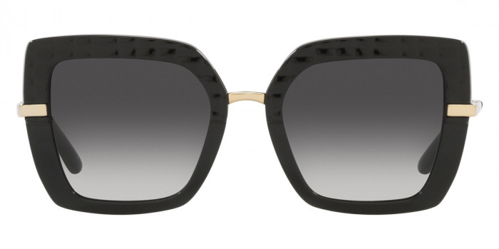 Dolce & Gabbana™ DG4373 32468G 52 Black on Transparent Black