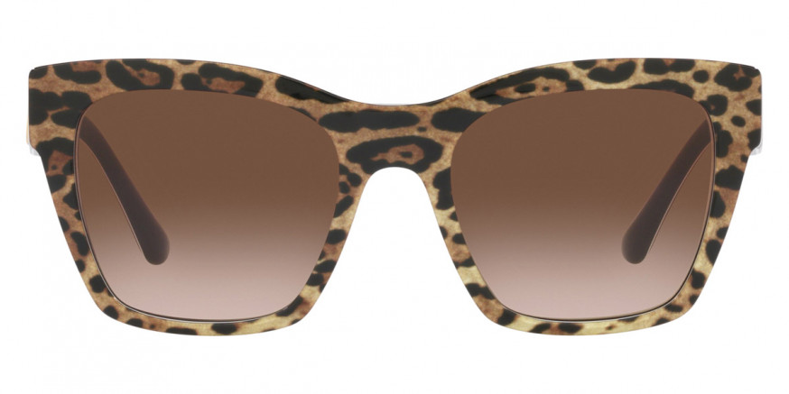 Dolce & Gabbana™ DG4384 316313 53 - Leopard Brown on Black