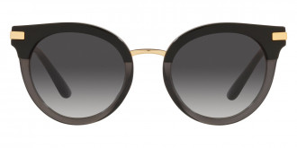 Color: Black/Transparent Black (32468G) - Dolce & Gabbana DG439432468G50