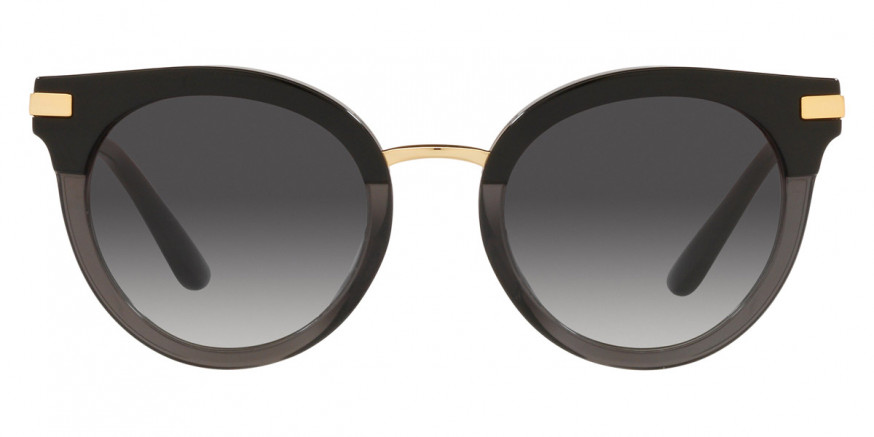 Color: Black/Transparent Black (32468G) - Dolce & Gabbana DG439432468G50