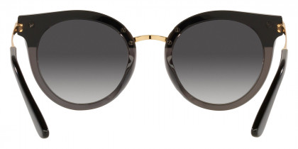 Color: Black/Transparent Black (32468G) - Dolce & Gabbana DG439432468G50