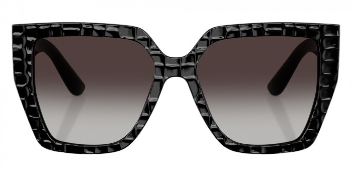 DOLCE & GABBANA™ DG4438 32888G 55 - Black Texture Cocco