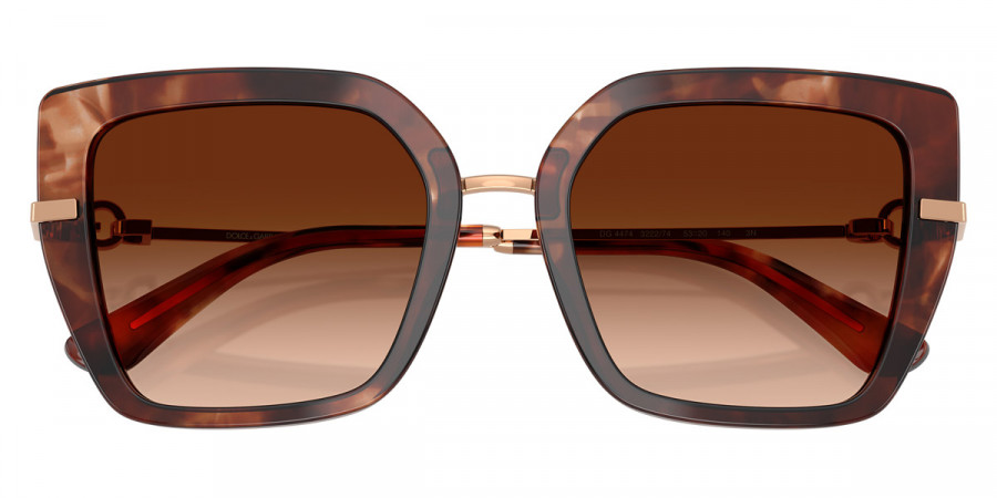 Color: Havana/Rose Gold (322274) - Dolce & Gabbana DG447432227453