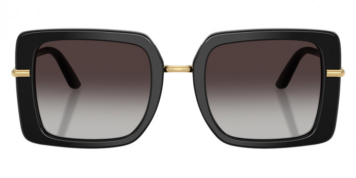 DOLCE & GABBANA™ DG4491 32998G 52 - Top Black on Leo/Gold