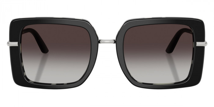 DOLCE & GABBANA™ DG4491 33728G 52 - Top Black on Zebra/Silver