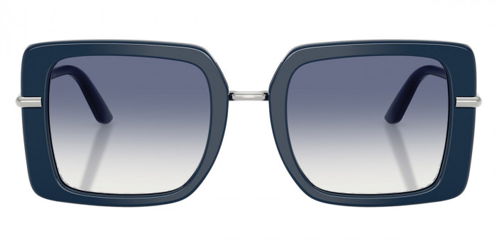DOLCE & GABBANA™ DG4491 341419 52 - Blue on Blue Maiolica/Silver