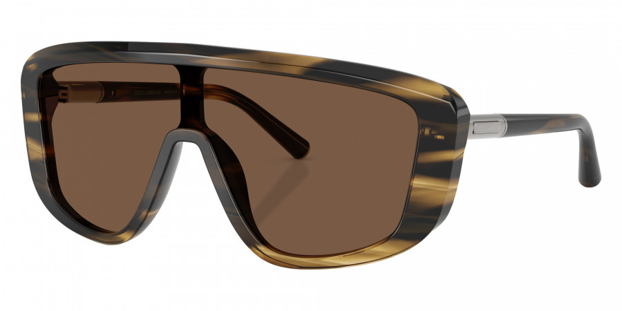 Color: Striped Brown (306373) - DOLCE & GABBANA DG452030637328