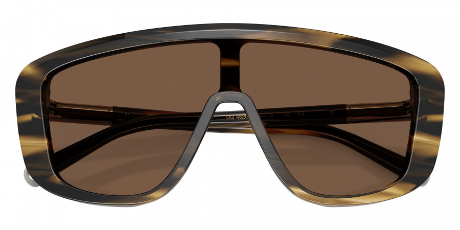 Color: Striped Brown (306373) - DOLCE & GABBANA DG452030637328