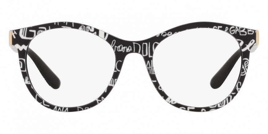 Dolce & Gabbana™ DG5075 3313 51 - Black Graffiti