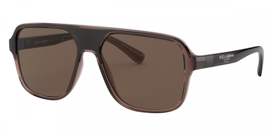 Color: Transparent Brown/Black (325973) - Dolce & Gabbana DG613432597357