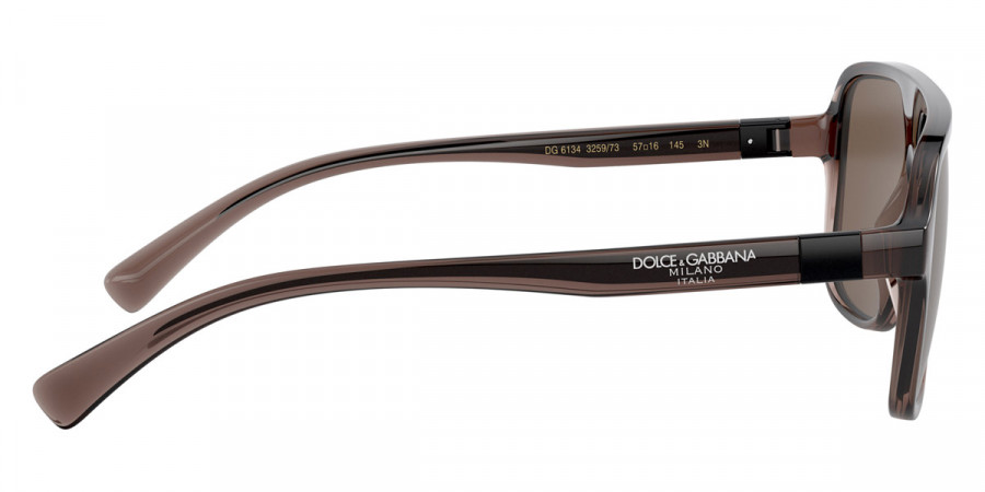 Color: Transparent Brown/Black (325973) - Dolce & Gabbana DG613432597357