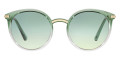 Green Pastel Gradient Crystal / Green Gradient