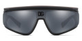Matte Black / Gray Mirrored Black